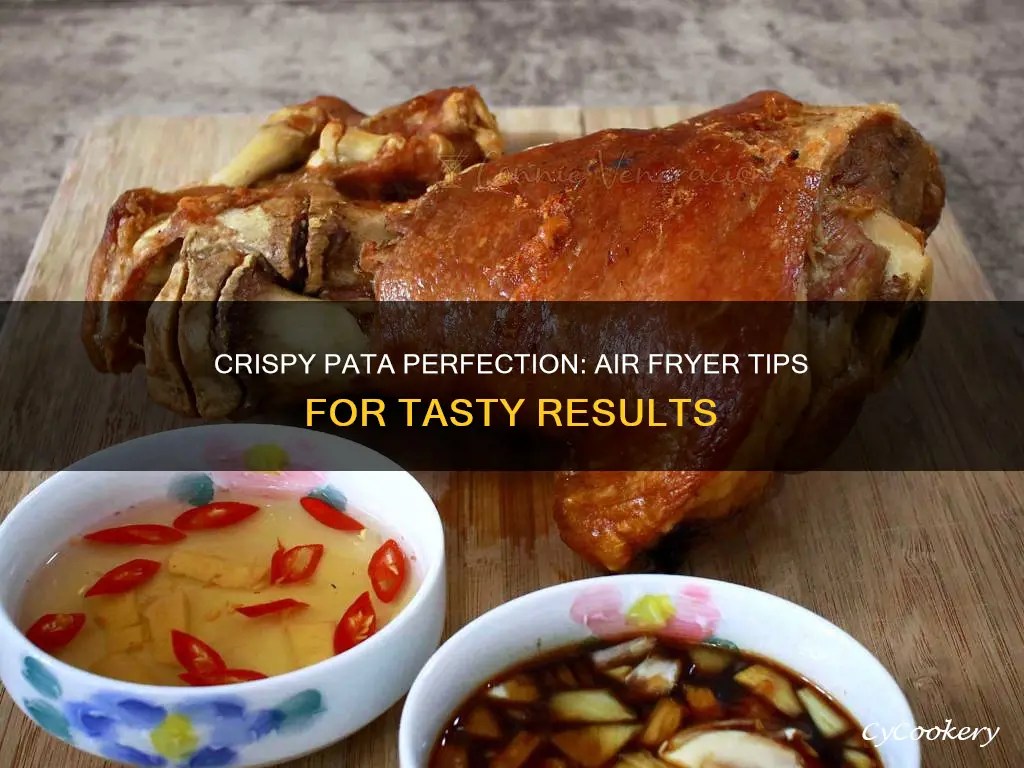 can you cook crispy pata in air fryer