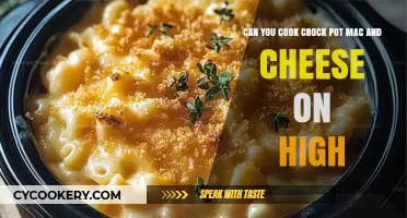 Crock Pot Mac and Cheese: High Setting?