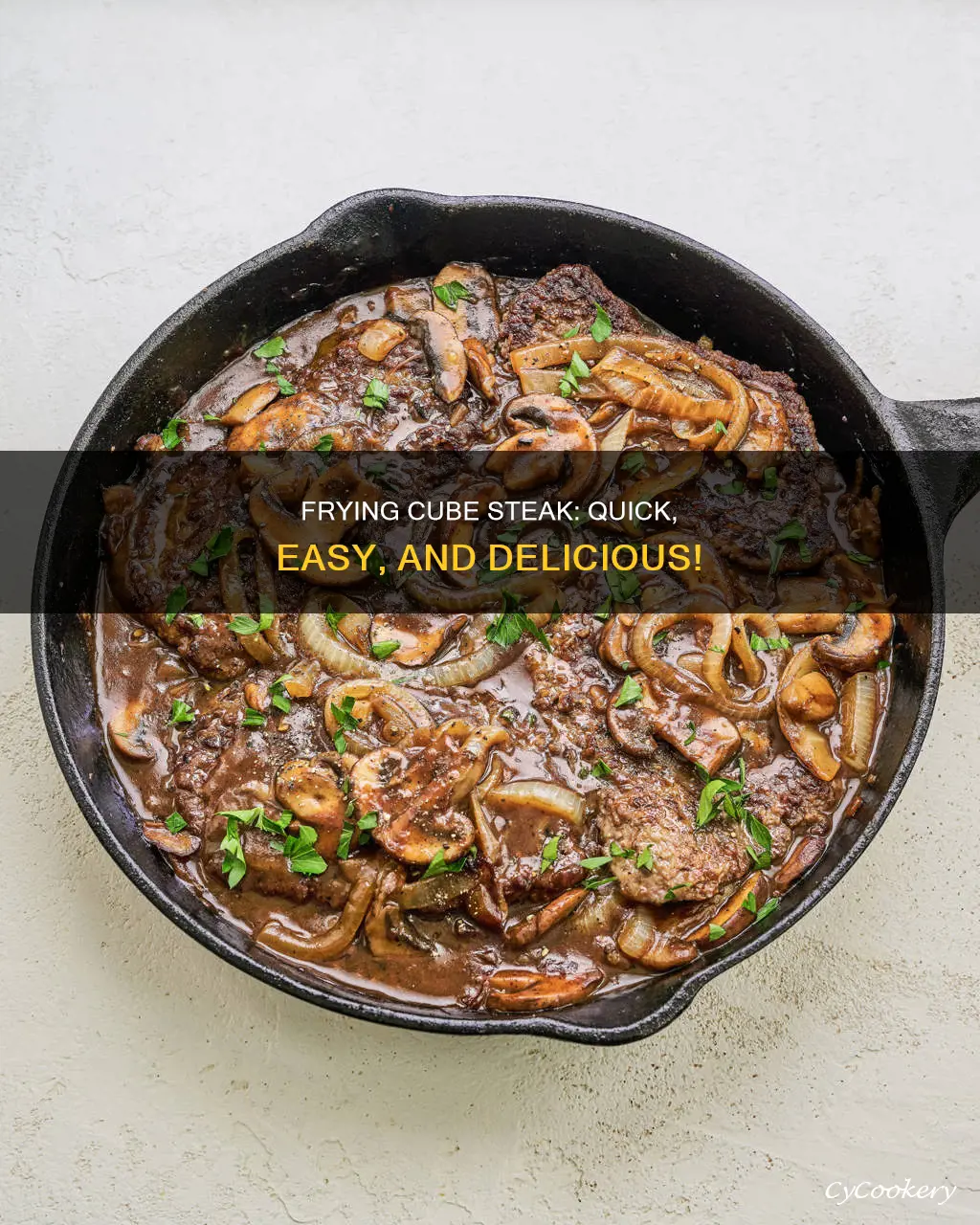 can you cook cube steak in a frying pan