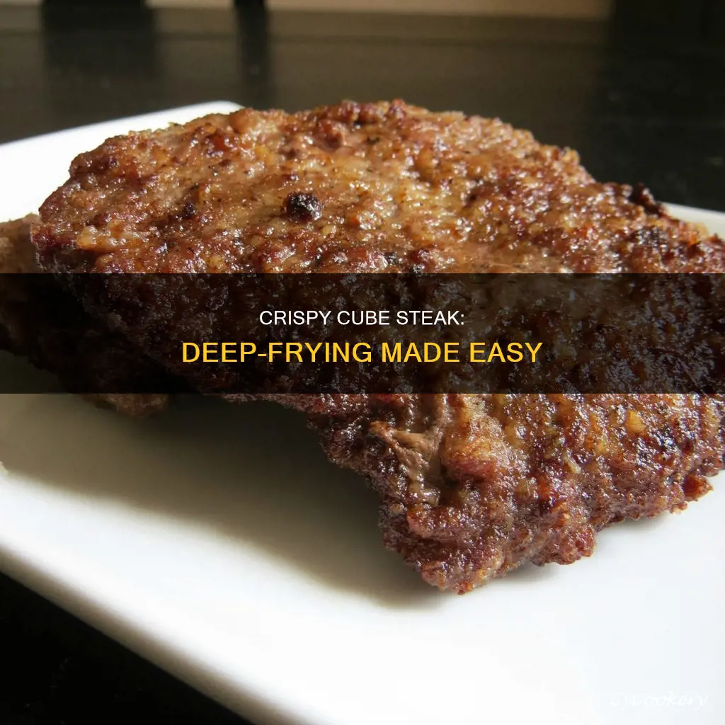 can you cook cube steak in deep fryer