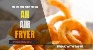 Crispy Curly Fries: Air Fryer Mastery