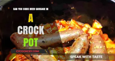 Deer Sausage Slow-Cooked: A Tasty Crock-Pot Treat