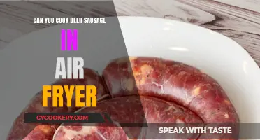 Air Fryer Deer Sausage: Quick and Easy Outdoor Adventure Cooking