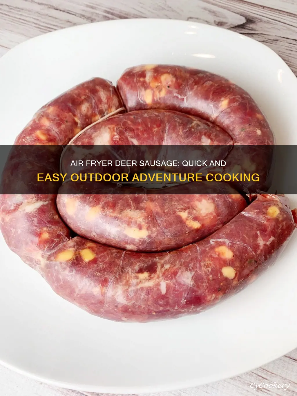 can you cook deer sausage in air fryer