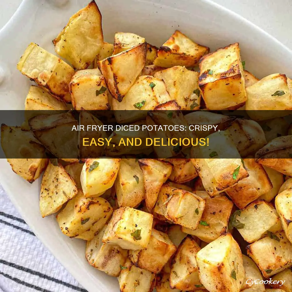 can you cook diced potatoes in an air fryer