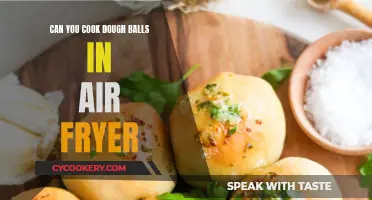 Air Fryer Magic: Cooking Dough Balls to Perfection