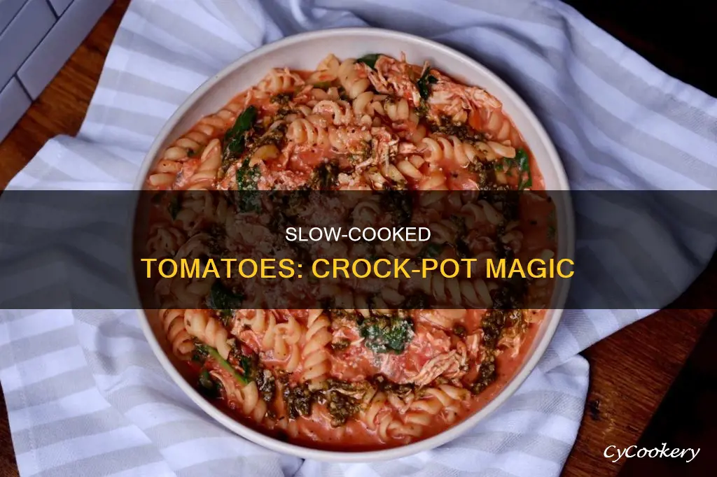 can you cook down tomatoes in a crock pot