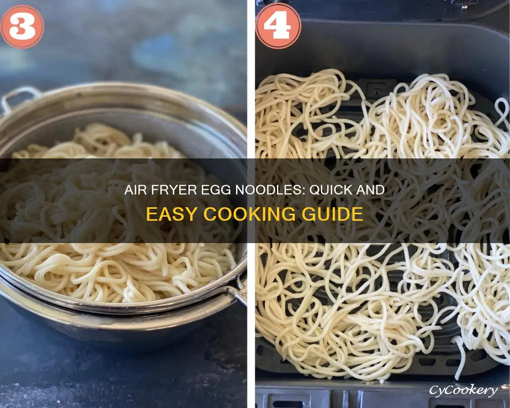 can you cook egg noodles in air fryer