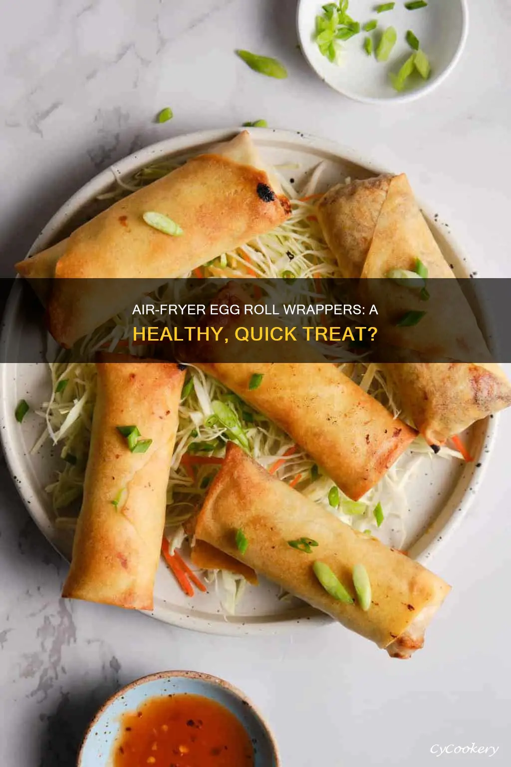 can you cook egg roll wrappers in the air fryer