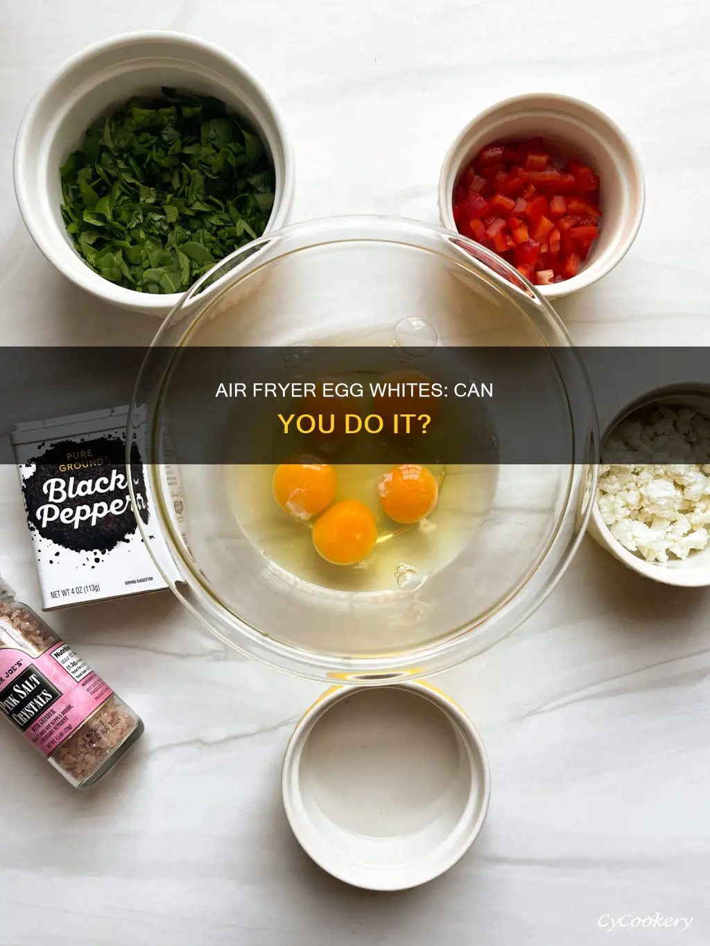 can you cook egg whites in an air fryer