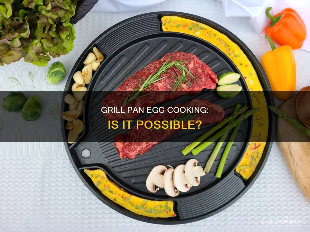 can you cook eggs on a grill pan