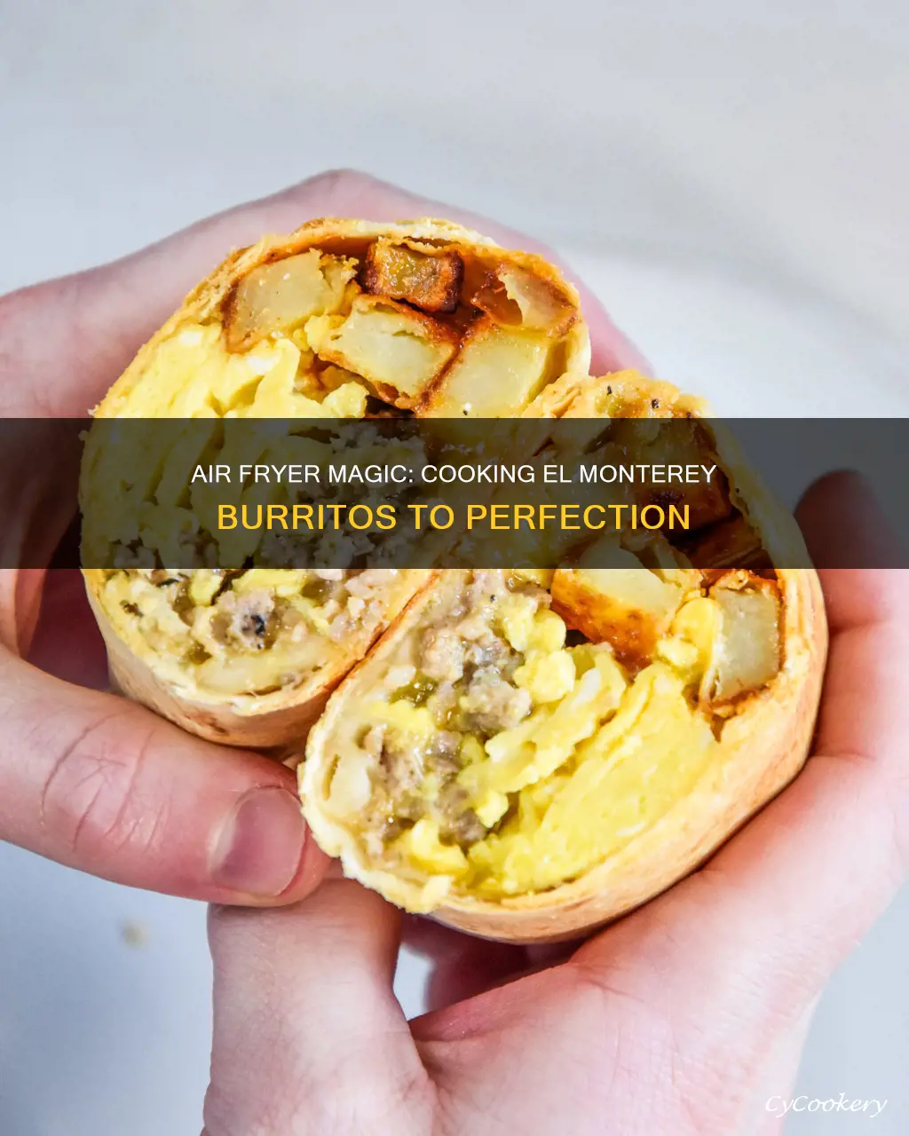 can you cook el monterey burritos in an air fryer