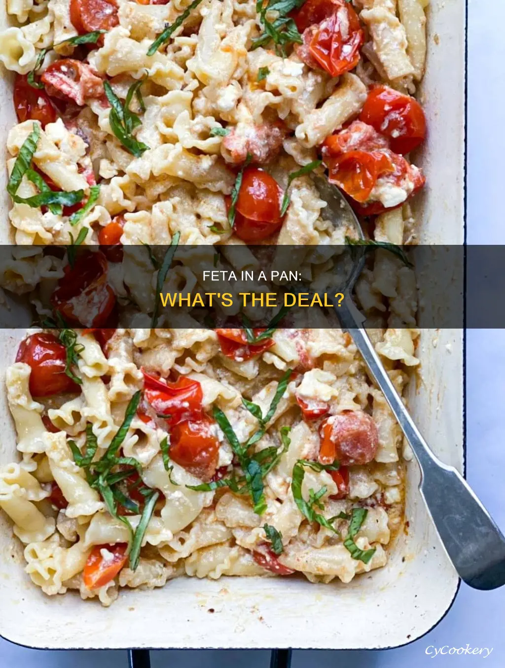 can you cook feta in a pan