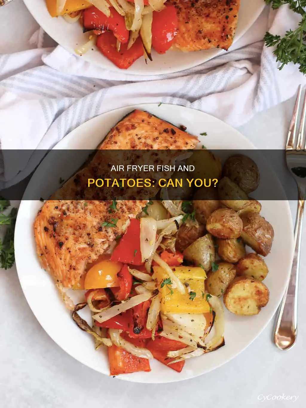 can you cook fish and potatoes together in air fryer