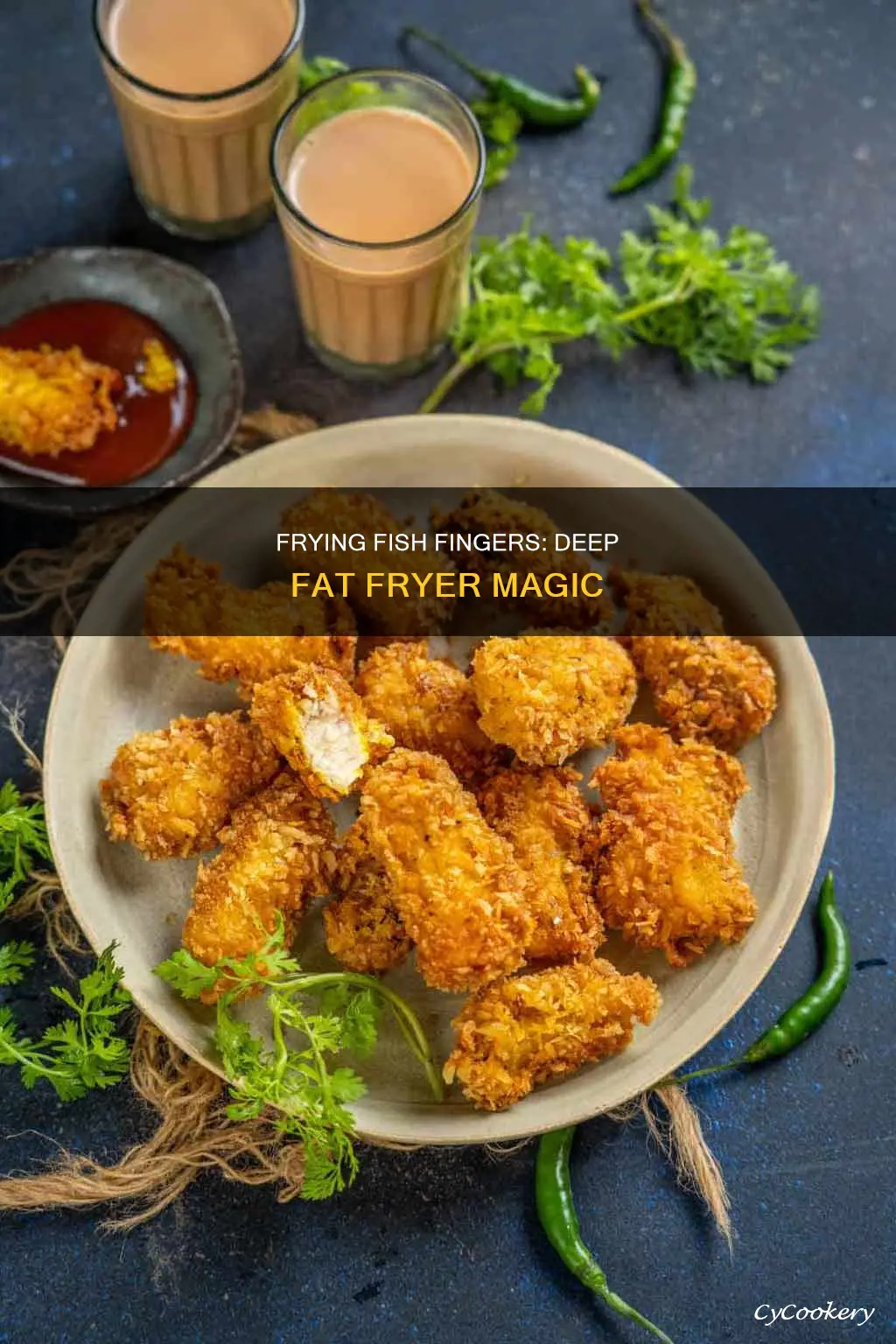 can you cook fish fingers in a deep fat fryer
