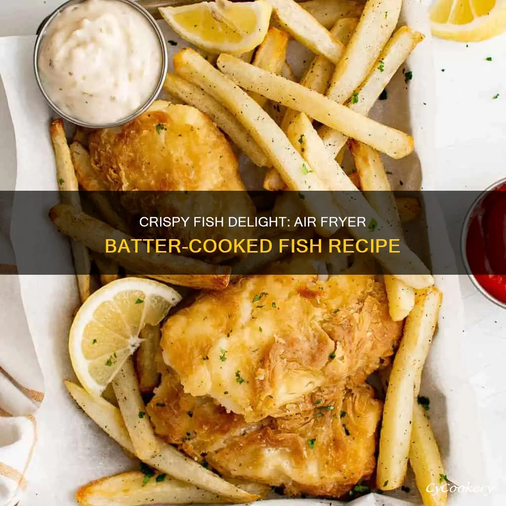 can you cook fish in batter in air fryer