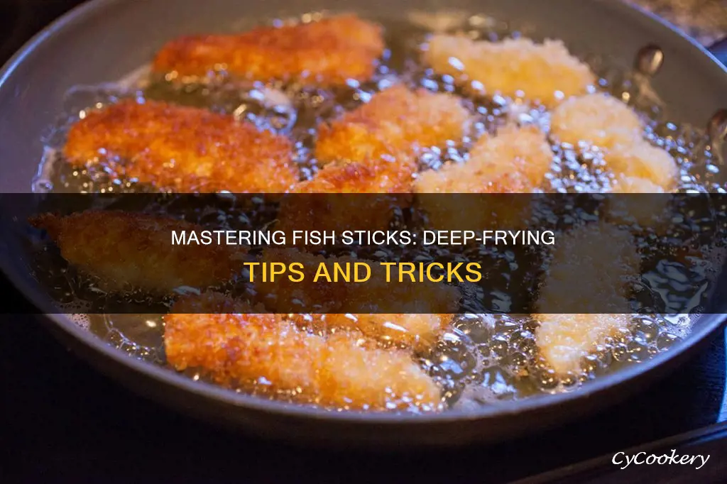 can you cook fish sticks in a deep fryer