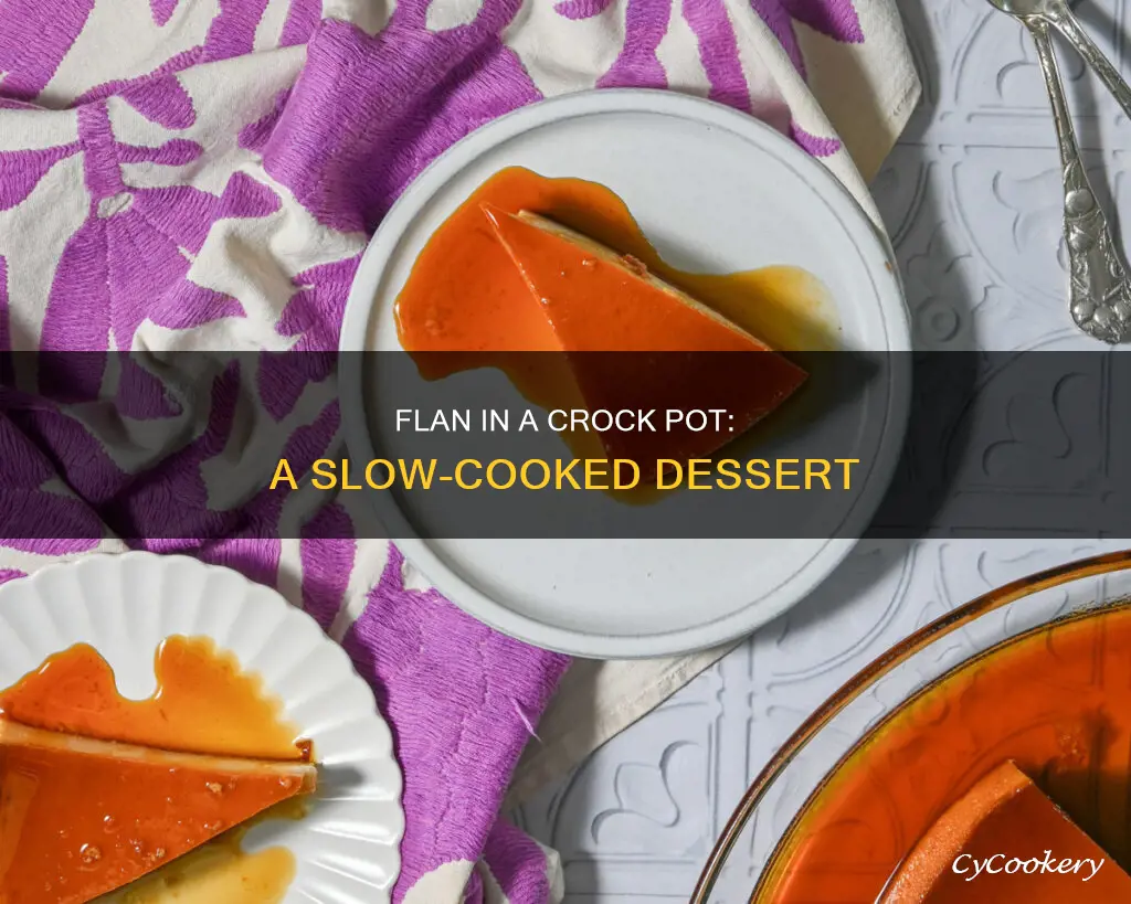 can you cook flan in a crock pot