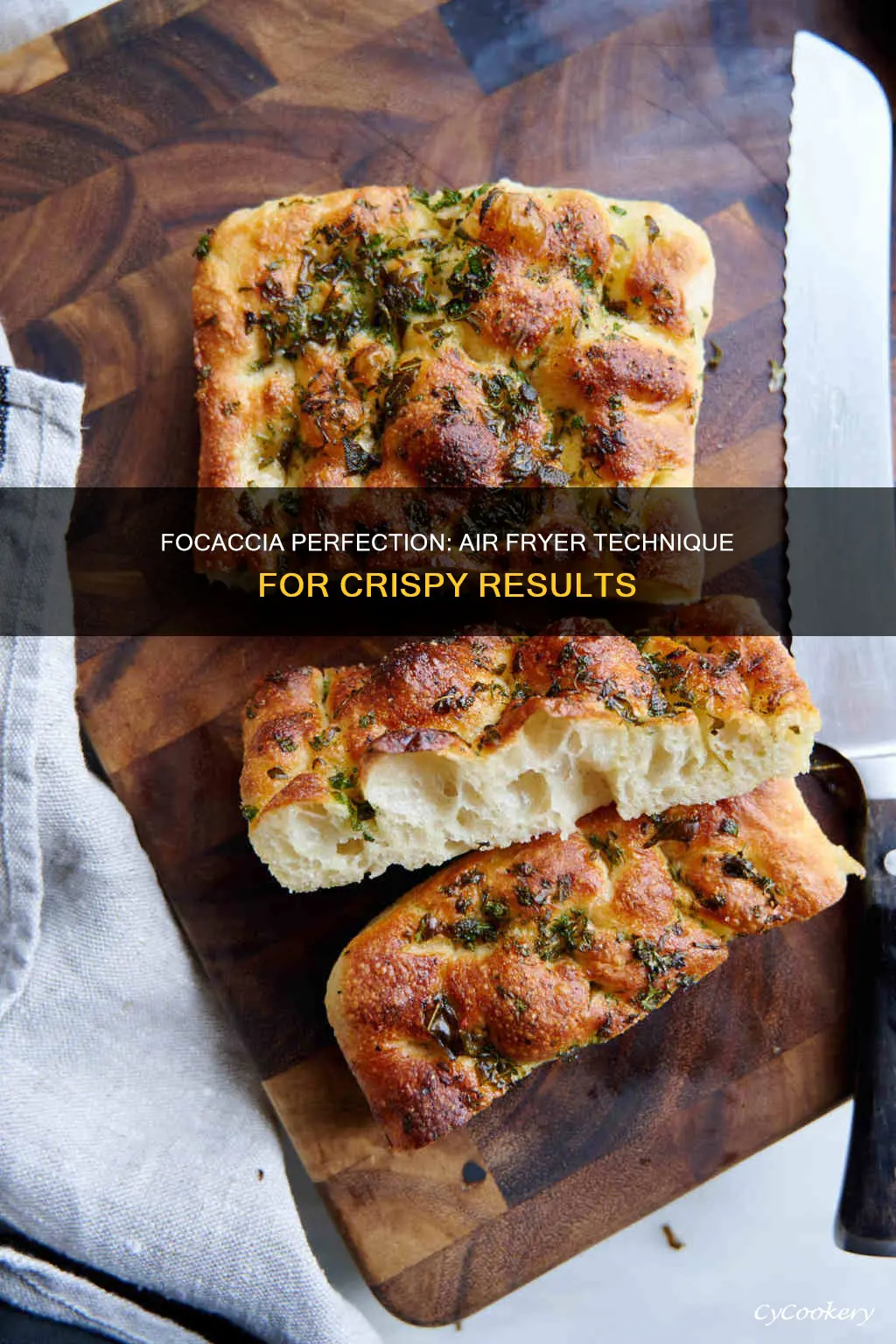 can you cook focaccia in an air fryer