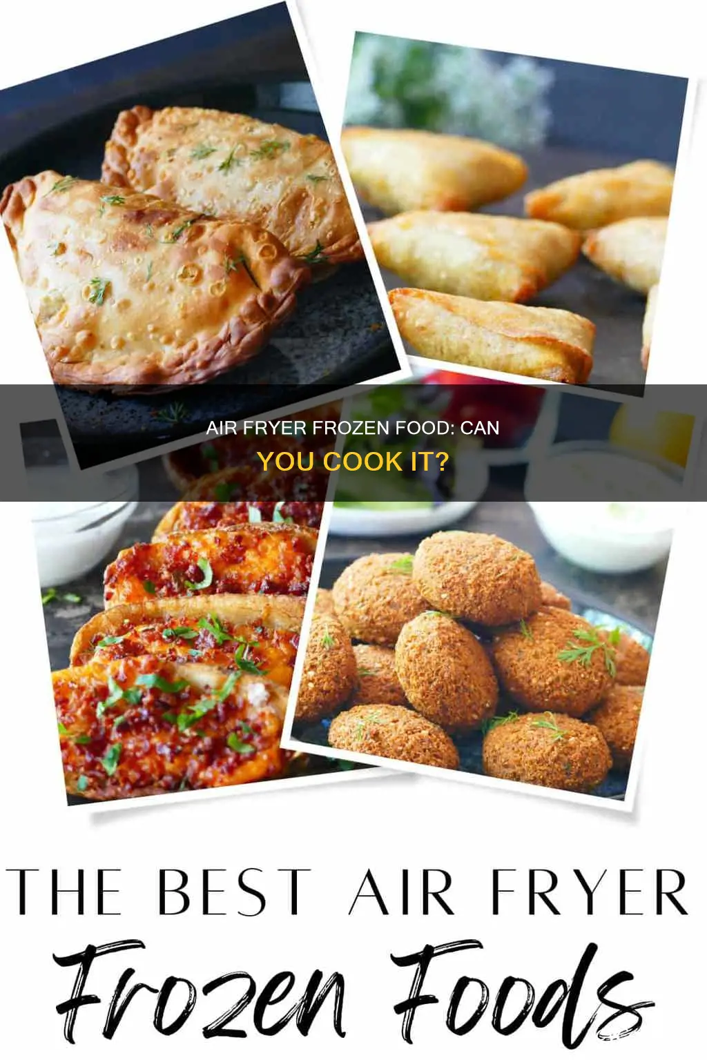 can you cook food from frozen in an air fryer