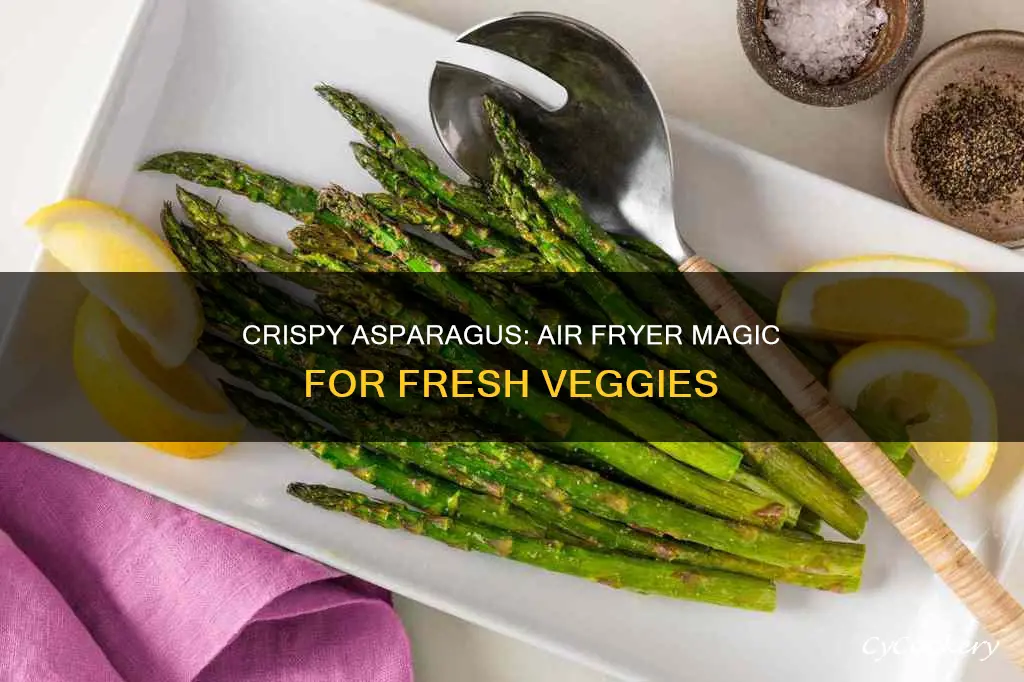 can you cook fresh asparagus in an air fryer