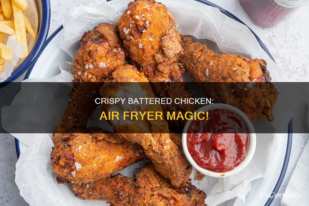 can you cook fresh battered chicken in a air fryer