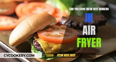 Air Fryer Beef Burgers: Quick, Juicy, and Delicious!