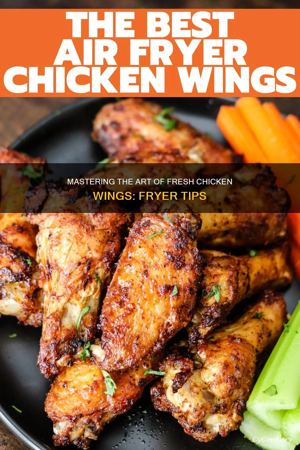 can you cook fresh chicken wings in fryer