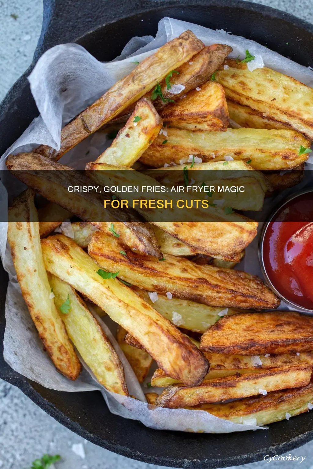 can you cook fresh cut fries in air fryer