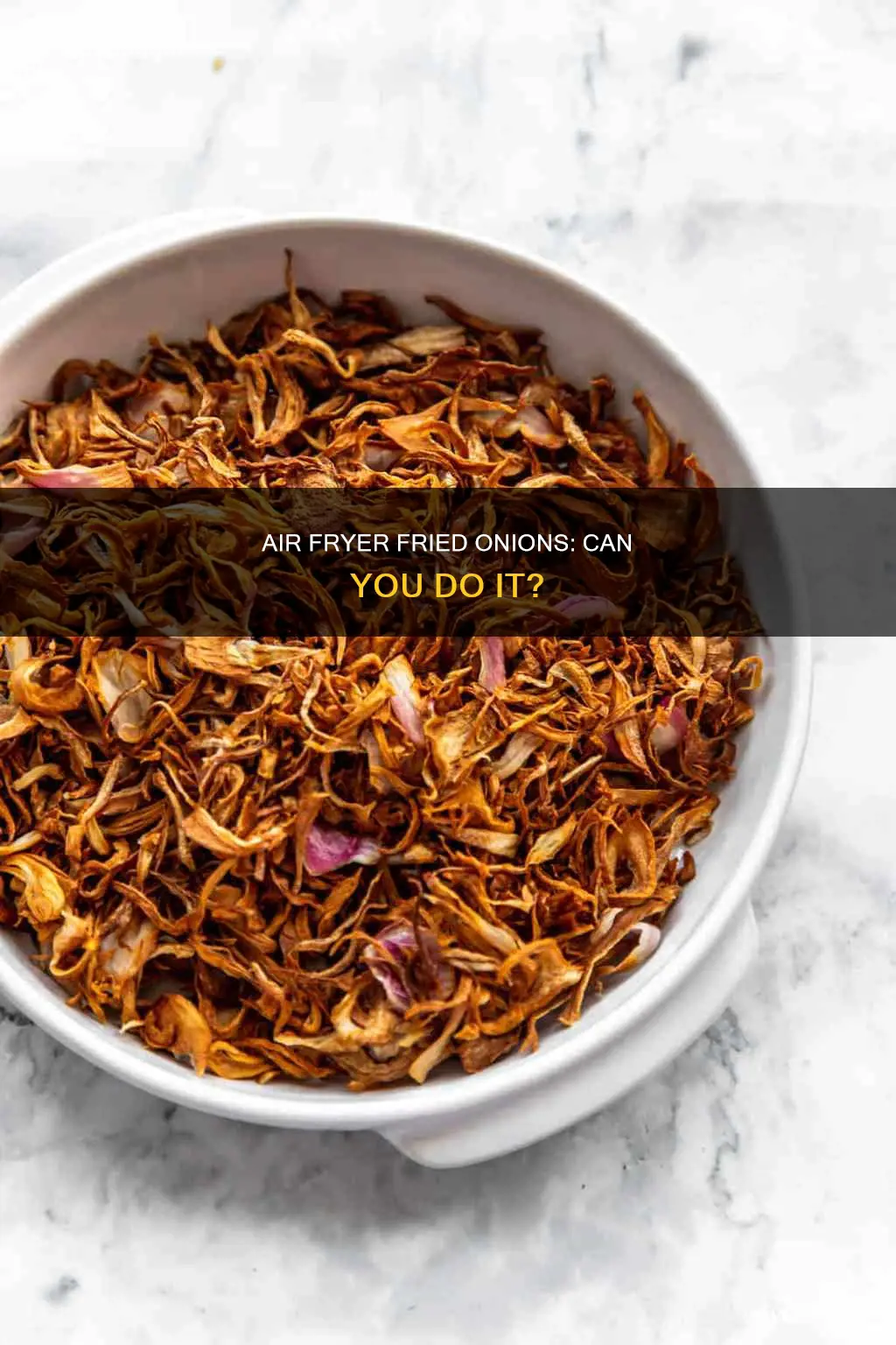 can you cook fried onions in an air fryer