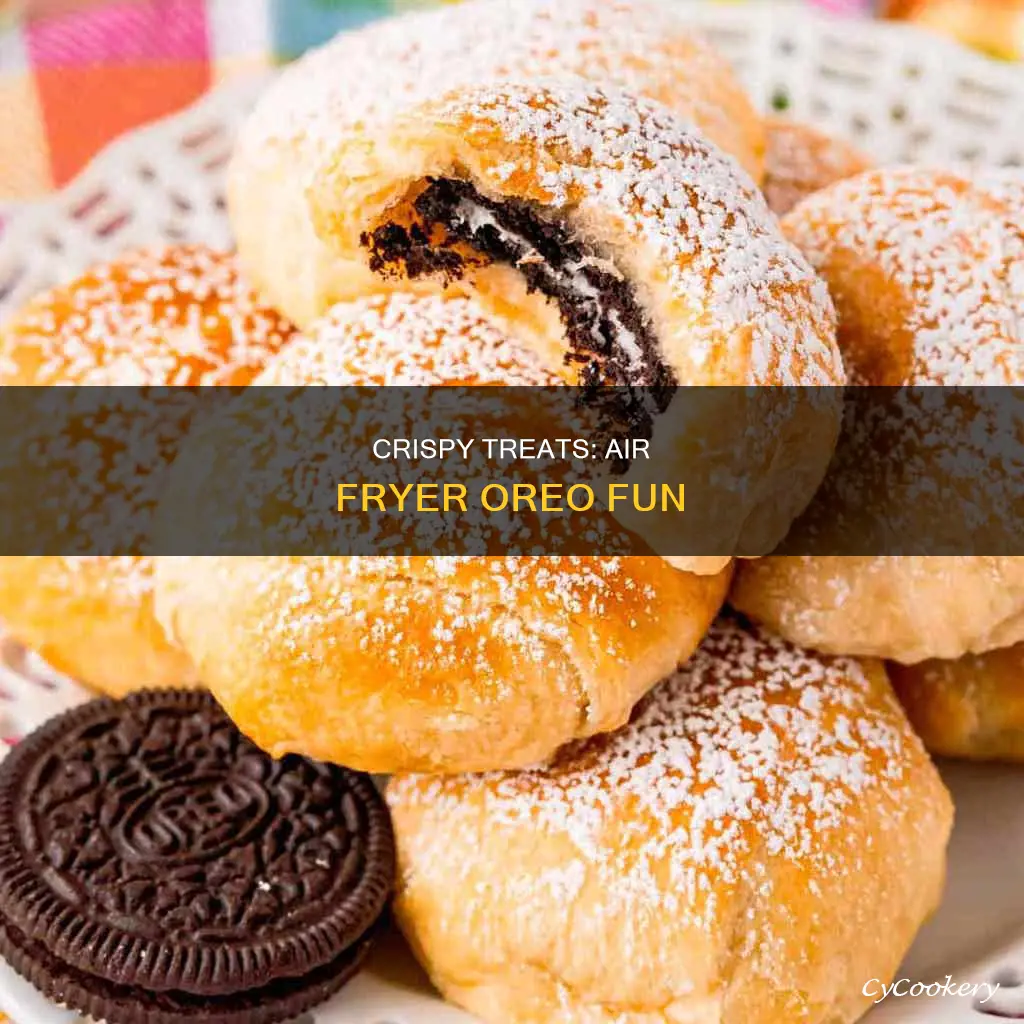 can you cook fried oreos in an air fryer