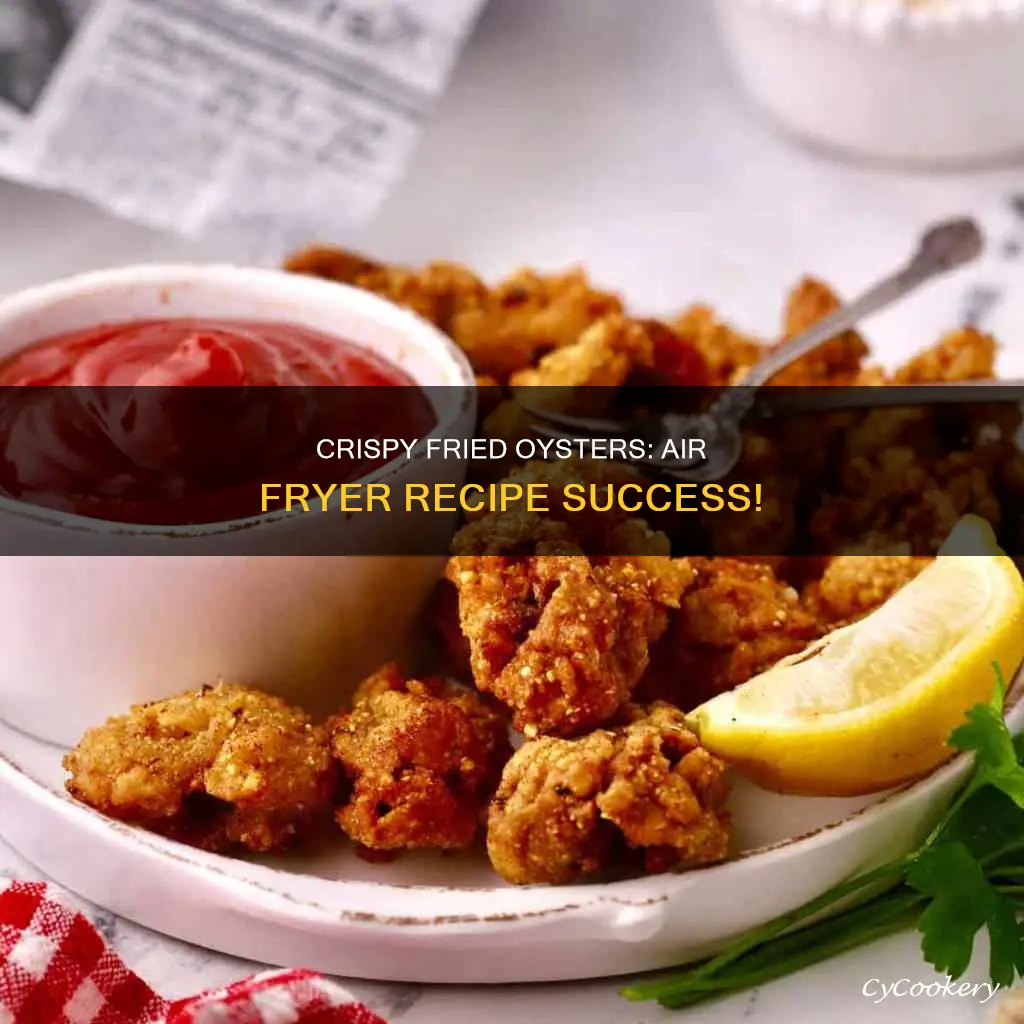 can you cook fried oysters in an air fryer