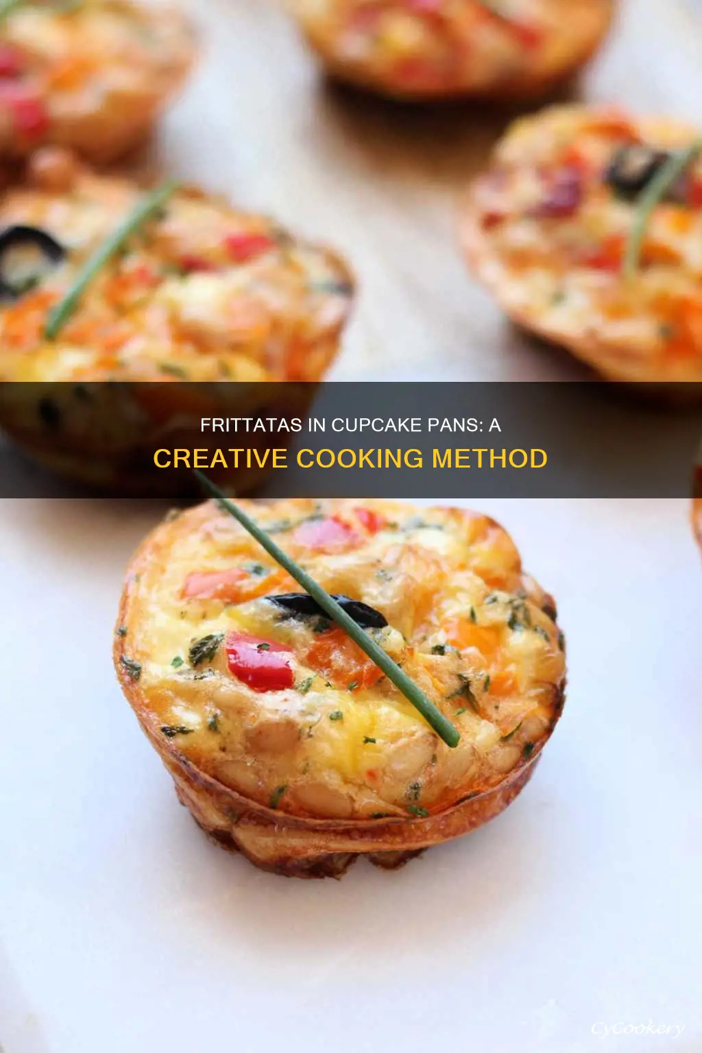 can you cook frittata in cupcake pans