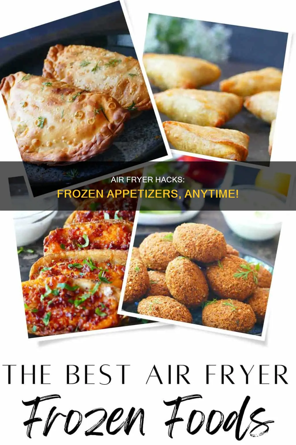 can you cook frozen appetizers in air fryer