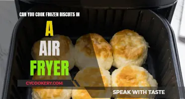 Crispy, Golden Biscuits: Air Fryer Magic for Frozen Dough