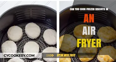 Crispy, Golden Biscuits: Air Fryer Magic for Frozen Dough