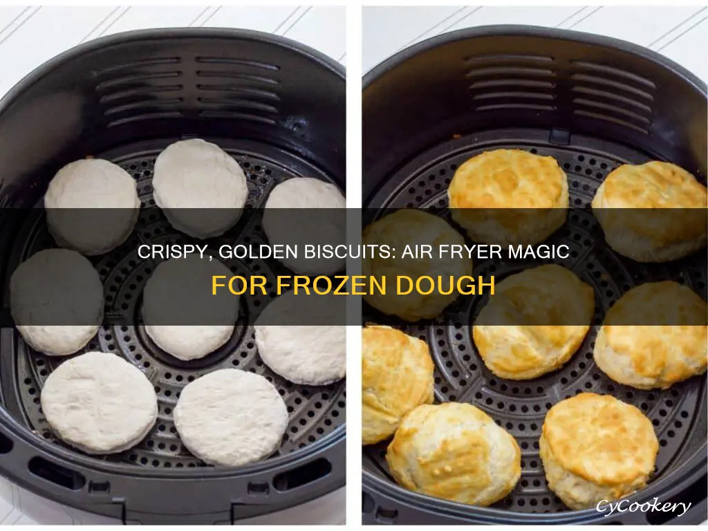 can you cook frozen biscuits in an air fryer