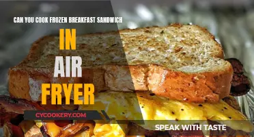 Air Fryer Breakfast Sandwich: Quick and Easy Frozen Treat