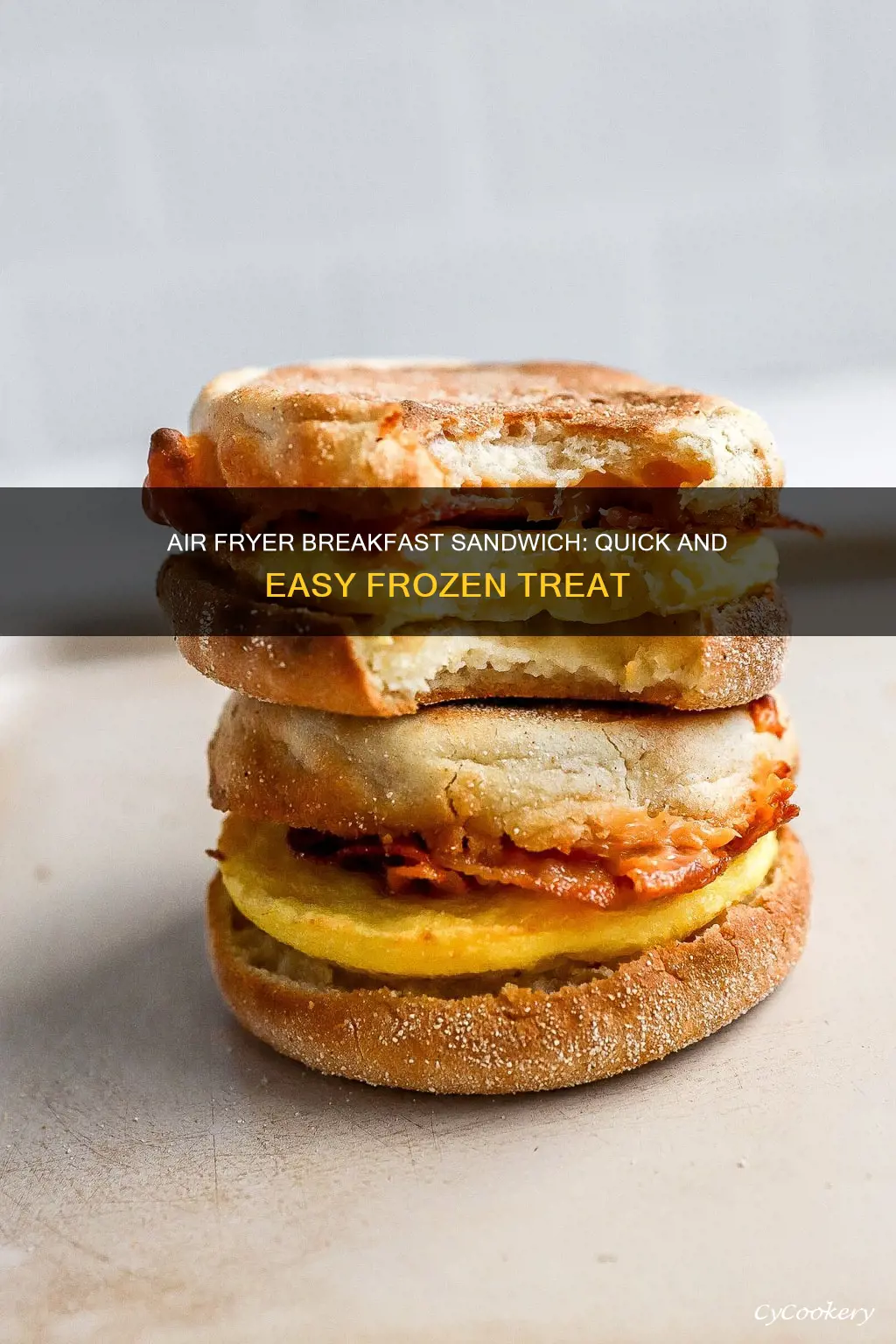 can you cook frozen breakfast sandwich in air fryer