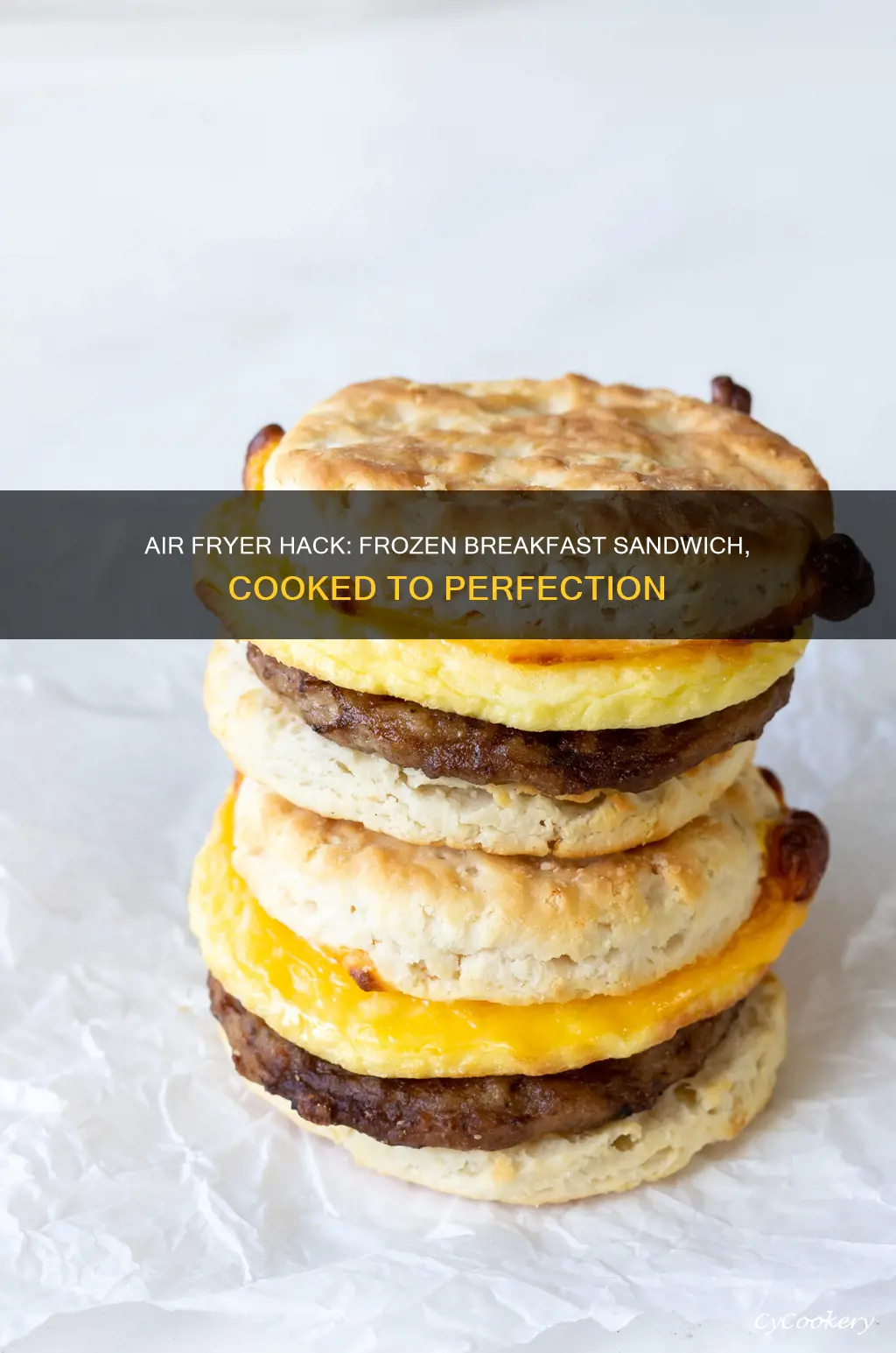 can you cook frozen breakfast sandwich in air fryer