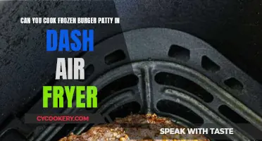 Quick & Easy: Cooking Frozen Burgers in the Dash Air Fryer