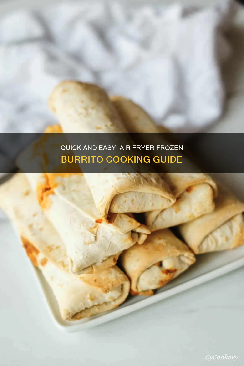 can you cook frozen burrito in air fryer