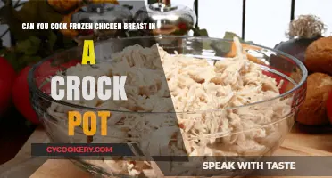 Crock Pot Cooking: Frozen Chicken Breast Perfection