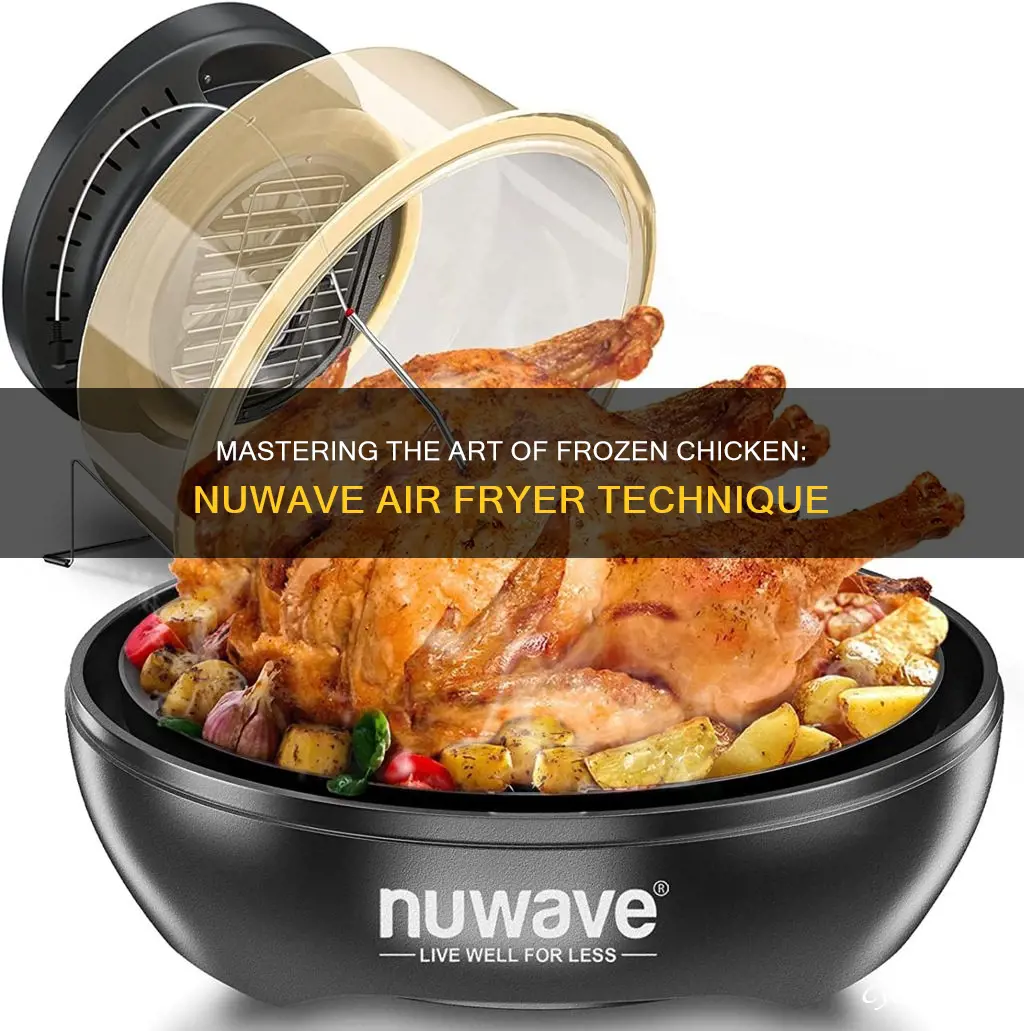 can you cook frozen chicken in nuwave air fryer