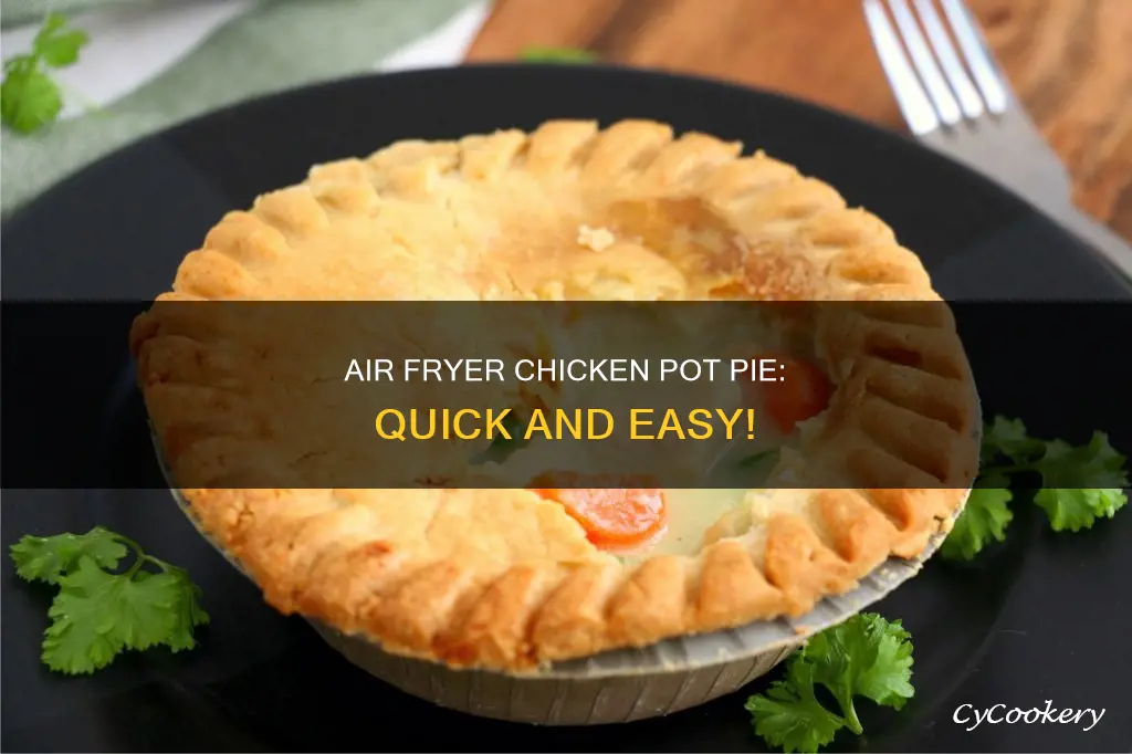 can you cook frozen chicken pot pies in air fryer