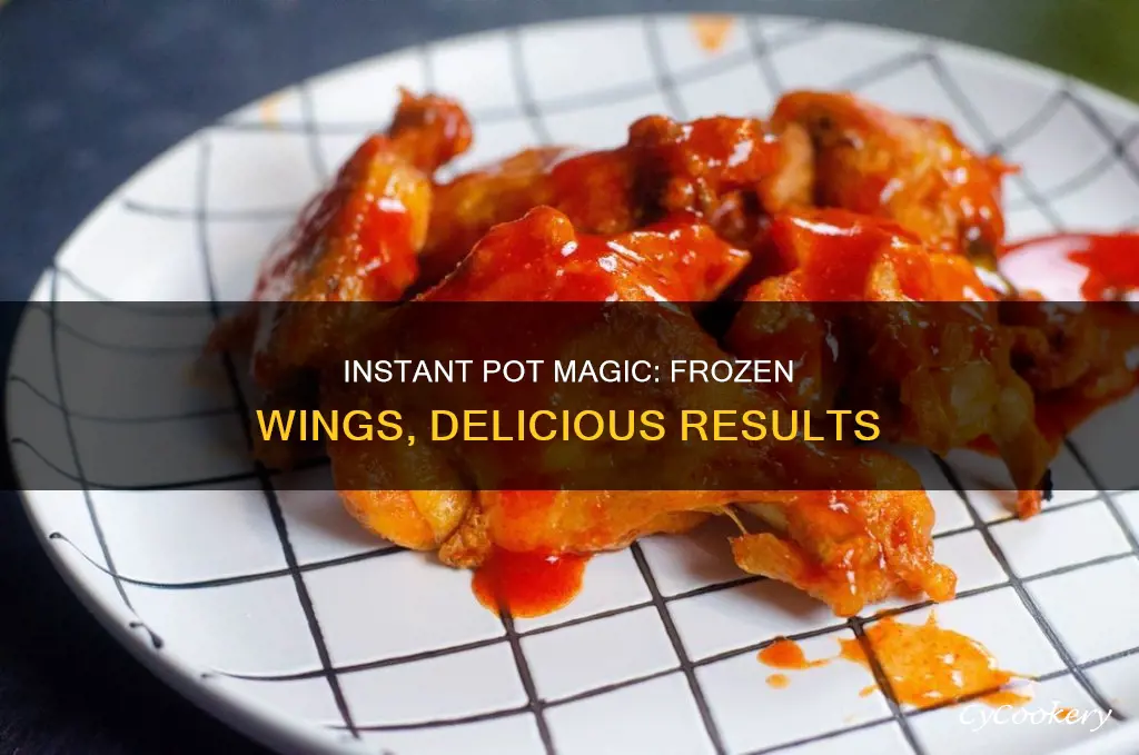 can you cook frozen chicken wings in intsant pot
