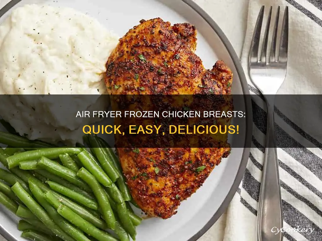 can you cook frozen chickenbreasts in air fryer