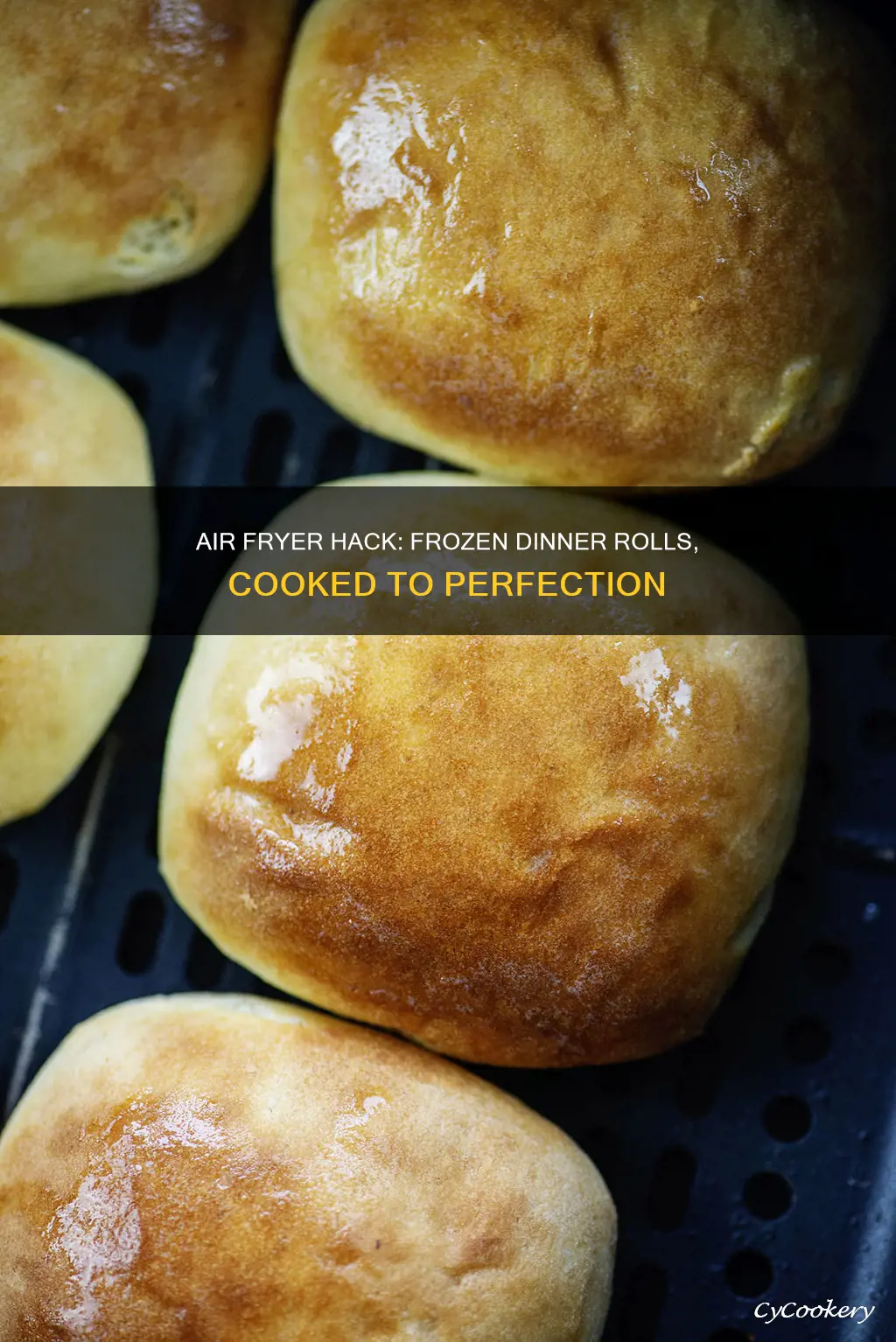 can you cook frozen dinner rolls in an air fryer