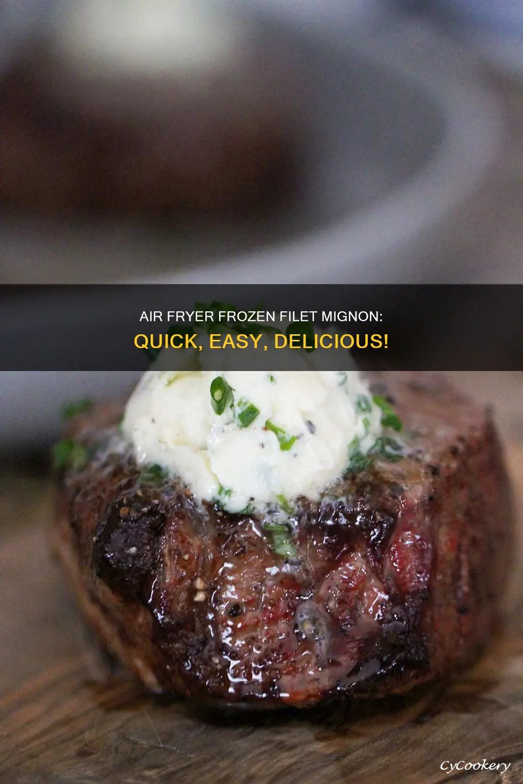 can you cook frozen filet mignon in air fryer