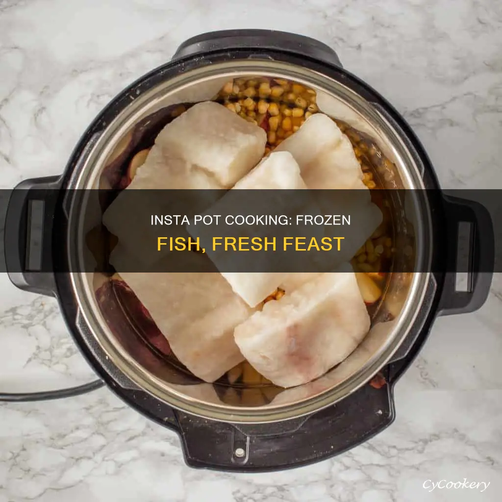 can you cook frozen fish in a insta pot